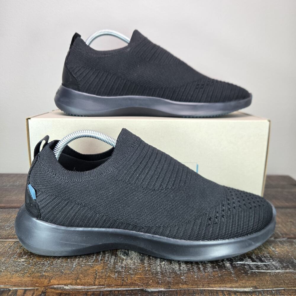 Vessi Everyday Move Slip On Mens Size 9 Waterproof Shoes Sneakers Onyx Black